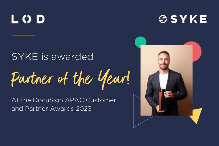 SYKE DOCUSIGN AWARD